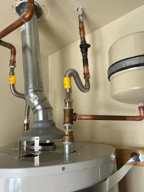 Water heater installation and plumbing repair in Parkway North